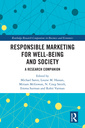 Couverture de l'ouvrage Responsible Marketing for Well-being and Society