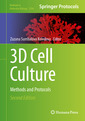 Couverture de l'ouvrage 3D Cell Culture