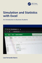 Couverture de l'ouvrage Simulation and Statistics with Excel