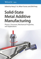 Couverture de l'ouvrage Solid-State Metal Additive Manufacturing