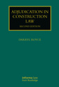 Couverture de l'ouvrage Adjudication in Construction Law