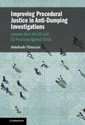 Couverture de l'ouvrage Improving Procedural Justice in Anti-Dumping Investigations