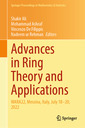 Couverture de l'ouvrage Advances in Ring Theory and Applications