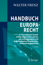 Couverture de l'ouvrage Handbuch Europarecht