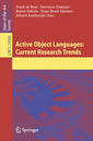 Couverture de l'ouvrage Active Object Languages: Current Research Trends