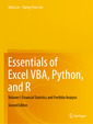 Couverture de l'ouvrage Essentials of Excel VBA, Python, and R