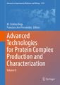 Couverture de l'ouvrage Advanced Technologies for Protein Complex Production and Characterization
