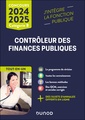 Couverture de l'ouvrage Concours Contrôleur des finances publiques - 2024-2025