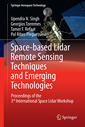 Couverture de l'ouvrage Space-based Lidar Remote Sensing Techniques and Emerging Technologies