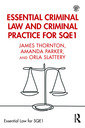 Couverture de l'ouvrage Essential Criminal Law and Criminal Practice for SQE1