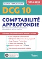 Couverture de l'ouvrage DCG 10 - Comptabilité approfondie : Manuel et Applications 2024-2025