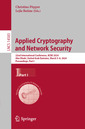 Couverture de l'ouvrage Applied Cryptography and Network Security