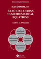 Couverture de l'ouvrage Handbook of Exact Solutions to Mathematical Equations