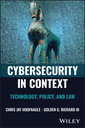 Couverture de l'ouvrage Cybersecurity in Context