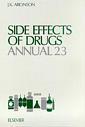 Couverture de l'ouvrage Side effects of drugs annual 23