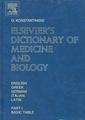 Couverture de l'ouvrage Elsevier's dictionary of medicine and biology, 2 Volume-set