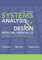 Couverture de l'ouvrage Systems analysis and design with UML
