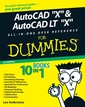 Couverture de l'ouvrage AutoCAD 2009 and AutoCAD LT 2009 All-in-One Desk Reference For Dummies