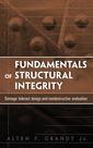 Couverture de l'ouvrage Fundamentals of Structural Integrity