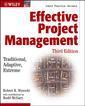 Couverture de l'ouvrage Effective project management (3rd Ed., with CD-ROM)