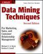 Couverture de l'ouvrage Data mining techniques for marketing, sales and customer relationship management