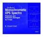 Couverture de l'ouvrage Handbook of Monochromatic XPS Spectra