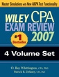 Couverture de l'ouvrage Wiley CPA exam review 2007 (4 Volume Set)