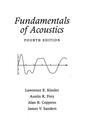 Couverture de l'ouvrage Fundamentals of Acoustics