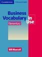 Couverture de l'ouvrage Business vocabulary in use elementary