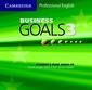 Couverture de l'ouvrage Business goals 3 audio cd