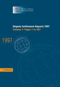 Couverture de l'ouvrage Dispute Settlement Reports 1997