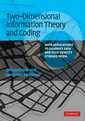 Couverture de l'ouvrage Two-Dimensional Information Theory and Coding