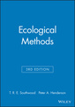 Couverture de l'ouvrage Ecological methods (3rd ed.)