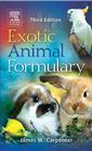 Couverture de l'ouvrage Exotic Animal Formulary