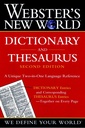 Couverture de l'ouvrage Webster's New world Dictionary and Thesaurus 2nd Ed.