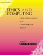 Couverture de l'ouvrage Ethics and Computing