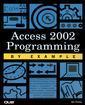 Couverture de l'ouvrage Access 2002 programming by example