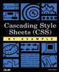 Couverture de l'ouvrage Cascading style sheets (CSS) by example