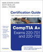 Couverture de l'ouvrage Comptia A+ certification guide