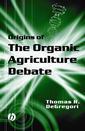 Couverture de l'ouvrage The origins of the organic agriculture debate
