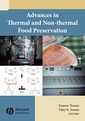 Couverture de l'ouvrage Advances in thermal & non-thermal food preservation