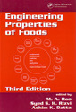 Couverture de l'ouvrage Engineering properties of foods , (Food science & technology, Vol. 144)