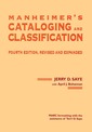 Couverture de l'ouvrage Manheimer's Cataloging and Classification, Revised and Expanded