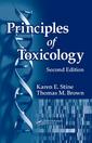 Couverture de l'ouvrage Principles of toxicology