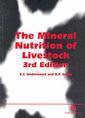 Couverture de l'ouvrage The mineral nutrition of livestock