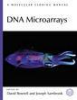 Couverture de l'ouvrage DNA microarrays: a molecular cloning manual (hardcover)