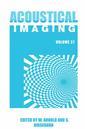 Couverture de l'ouvrage Acoustical Imaging