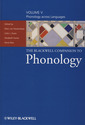 Couverture de l'ouvrage Blackwell companion to phonology (5-volume set] (hardback)