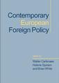 Couverture de l'ouvrage Contemporary European Foreign Policy