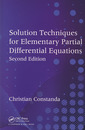 Couverture de l'ouvrage Solution techniques for elementary partial differential equations